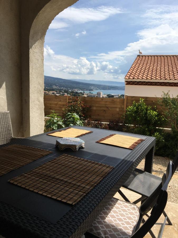 Rez-De-Villa Vue Mer Panoramique 4 P - Soleil Levant La Ciotat Exteriör bild
