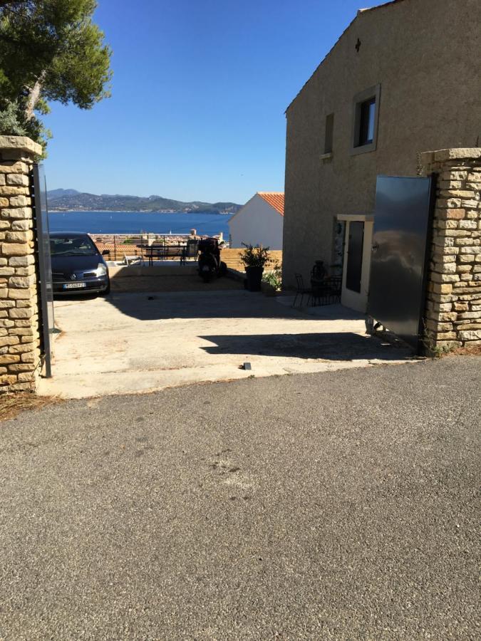 Rez-De-Villa Vue Mer Panoramique 4 P - Soleil Levant La Ciotat Exteriör bild